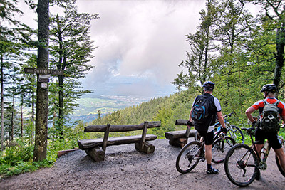 Wandern, Rad fahren, Mountainbike